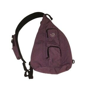 Waterfly Sling Bag Backpack Purple Crossbody Travel Hiking